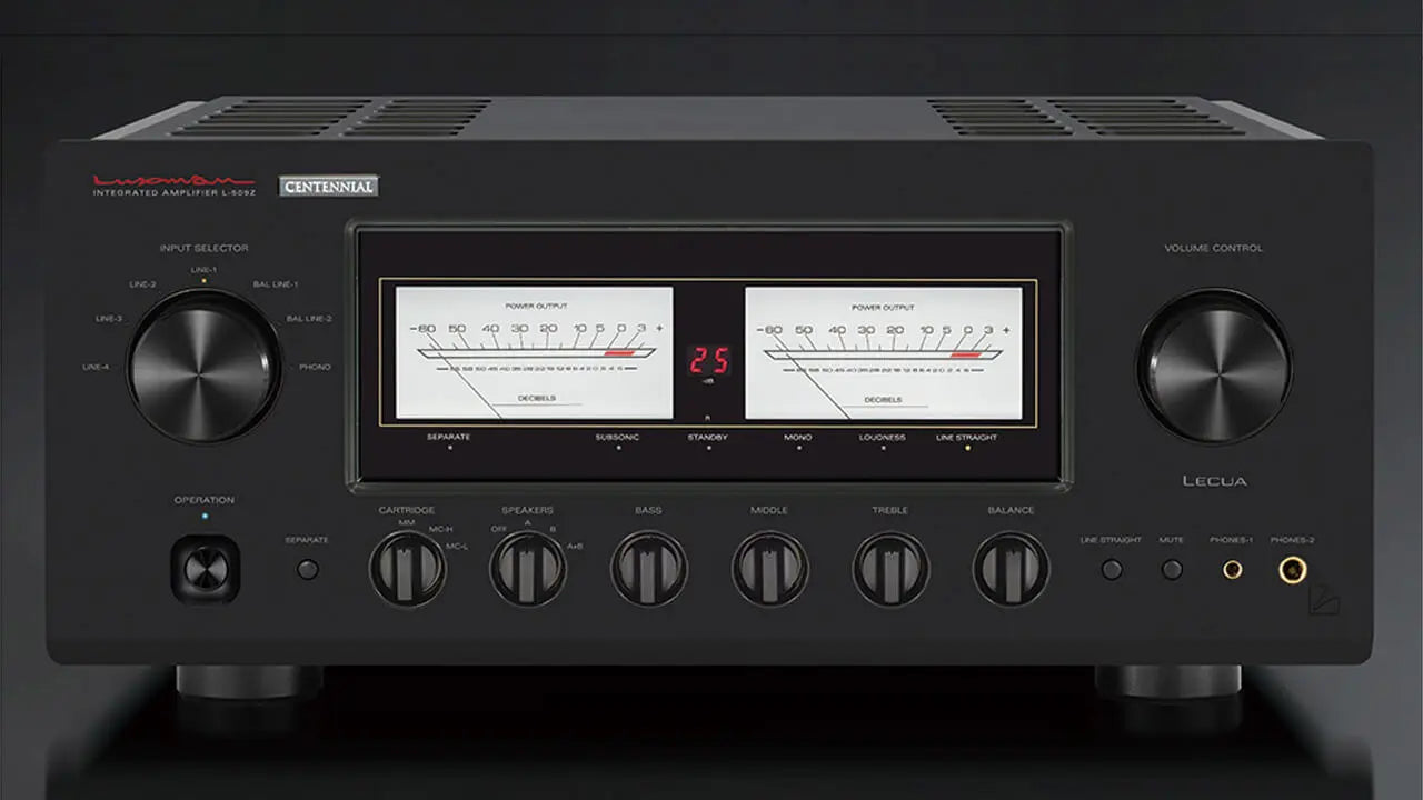 Luxman Centennial Black Edition Luxman